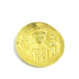 Ancient Coins, Michael VII Doukas (1071-1078), electrum histamenon nomisma