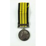 East and West Africa 1887-1900 medal, Corporal J. Edwards, West India Regiment, 1 clasp, 1893-94