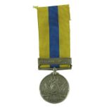 Khedive's Sudan 1897-1908 medal, 1 clasp, Firket (unnamed as issued)