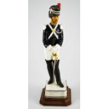 A Royal Worcester model of a Gendarme