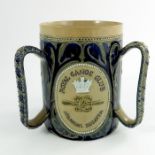 Frank Butler for Doulton Lambeth, a stoneware Royal Canoe Club Regatta commemorative tyg