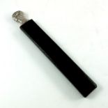 An Edwardian silver handled strop