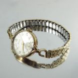 A 9 carat gold Accurist ladies wrist watch