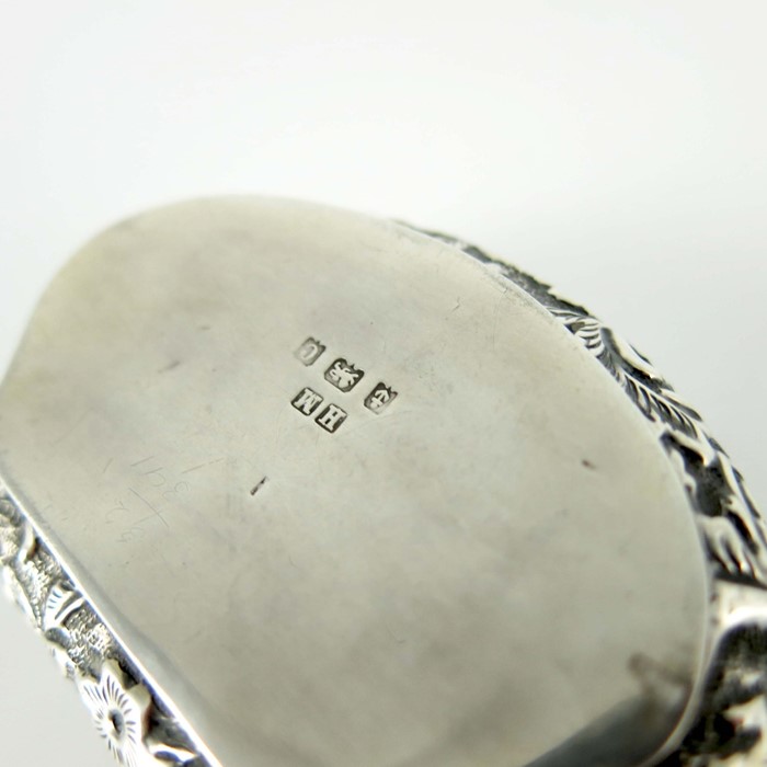 An Edwardian silver snuff box, Henry Matthews - Image 4 of 5