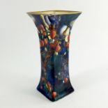 Molly Hancock for S Hancock and Sons, a Cherry Ripe Coronaware vase