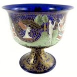 A 15th century style Venetian glass Barovier marriage cup