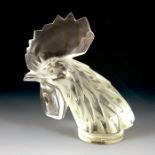 Rene Lalique, a Tete de Coq glass car mascot