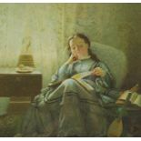 John Randall (fl.1864-1874), Woman Reading