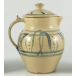 Michael Cardew for Kingwood Pottery, a studio pottery jug and cover