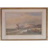 19th Century School, two marine watercolours, signed Alfred Flowers and J F Lyon 1871
