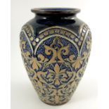 George Tabor for Doulton Lambeth, a stoneware vase