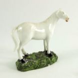 A Derby porcelain figure of a horse, circa 1770