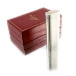 A Cartier Must de Cartier sterling silver lighter