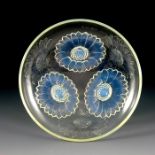 Rene Lalique, a Vernon glass bowl,