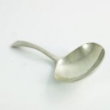 A George III silver caddy spoon, Thomas Wallis