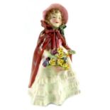 An early Royal Doulton figure, Granny's Shawl, HN1647