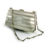 A George V silver evening purse , Birmingham 1917