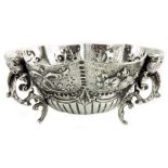 A Victorian silver bowl, Holland, Aldwinckle & Slater