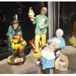 Three Royal Doulton figures, Nanny HN2221, The Mas