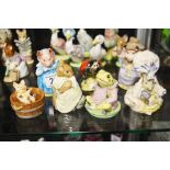 A group of Beswick Beatrix Potter's figures and a