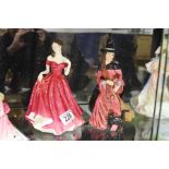 Two Royal Doulton figures, Jasmine HN3736 and Witc