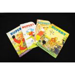 A group of Rupert Bear annuals (4)