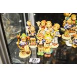 A group of Hummel figures (6)