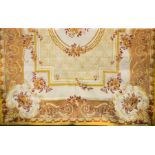 A Laura Ashley Aubusson rug, cotton and wool, 164cm x 233cm