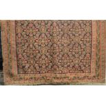 A Caucasian style rug, 126cm x 186cm
