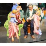 Two Royal Doulton figures, When I Was Young and G