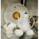 A Rosentall part coffee set, coffee pot, cream jug