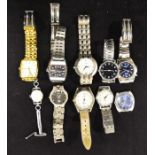 Assorted wristwatches (10)