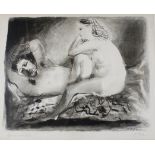 Pablo Picasso (1881-1973), Le Dormeur (13.10.42), lithograph, signed in pencil lower right,