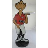 Prince Charles caricature drinks holder, depicting The Prince of Wales in the Regiment of