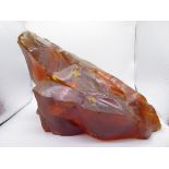 A piece of Baltic Amber L.35cm