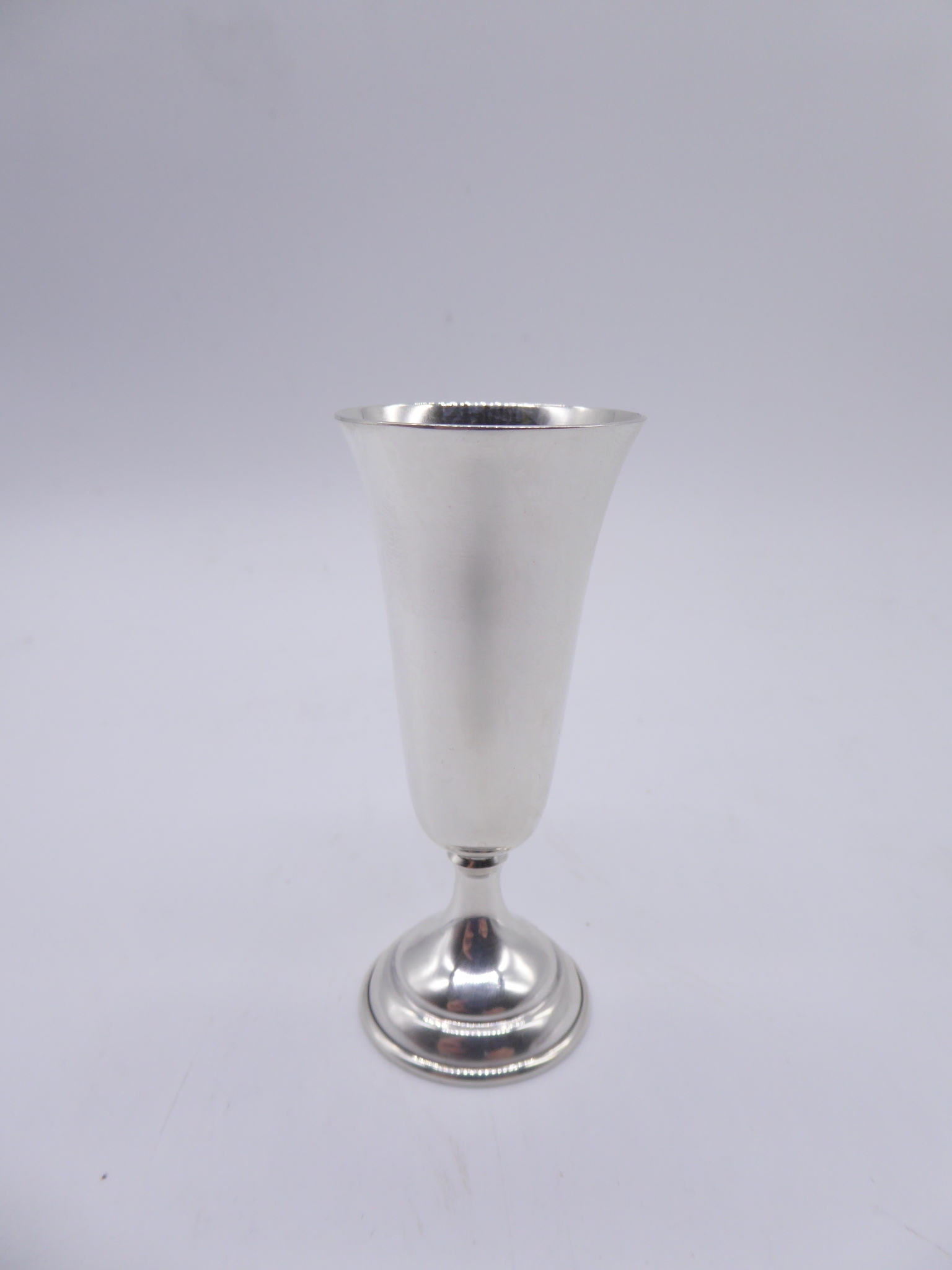 Georg Jensen Inc. New York, a set of 8 sterling silver kiddush cups, stamped 'Randahl' and ' - Image 2 of 5