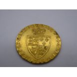 1788 George III Guinea gold coin,