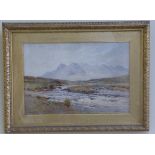 John Pedder (British, 1850-1929), Glen Varragill, Skye, watercolour, signed lower left, J.Pedder,