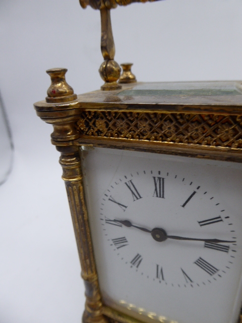 An early 20th century French carriage clock - Image 2 of 5