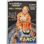 Cirque Rancy poster, 1966, 39cm x 57cm