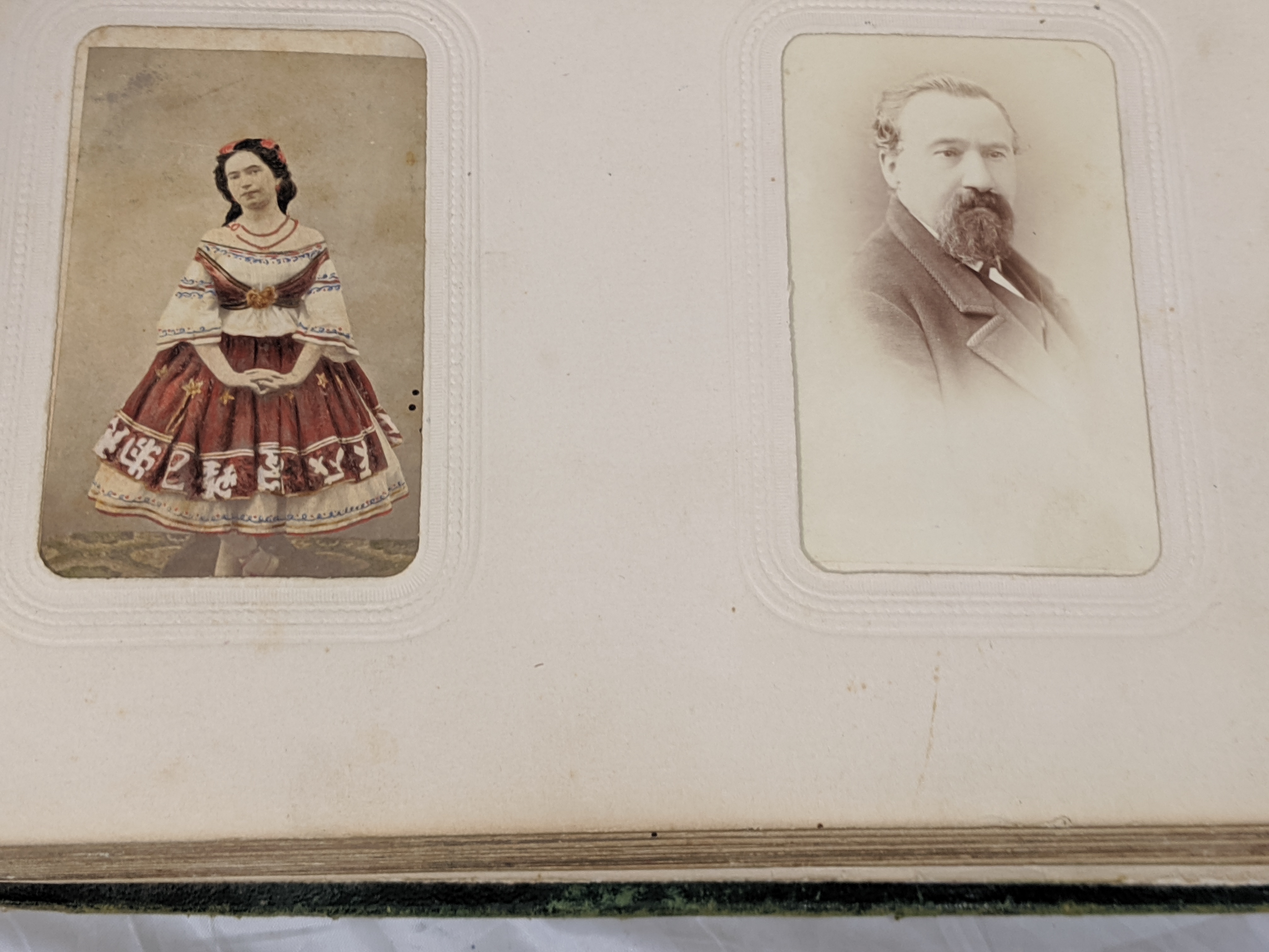 An Album of cartes de visite of Mexican or French sitters resident in Mexico in the 1870s, 90 - Image 8 of 14