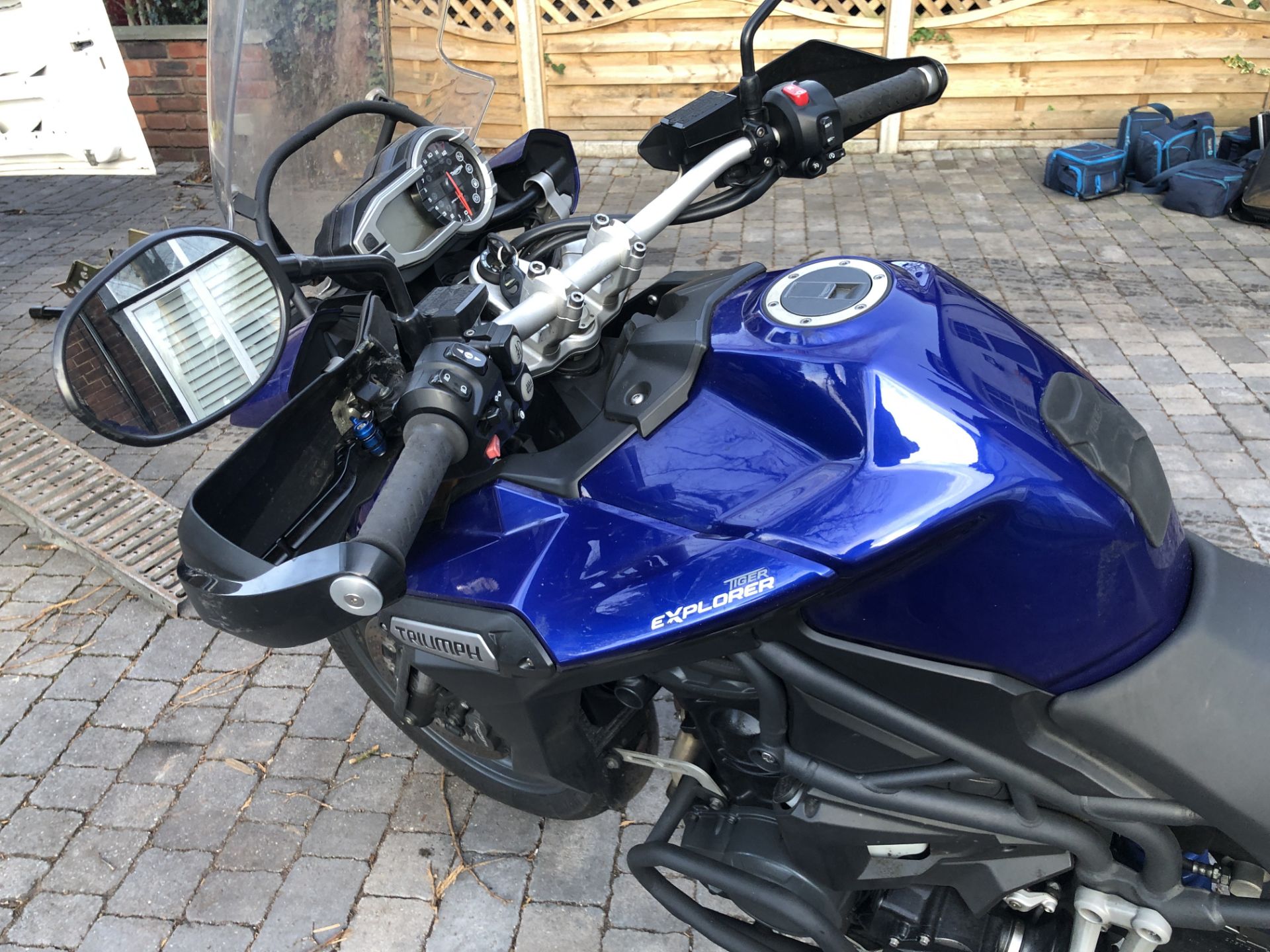 Triumph Tiger Explorer 1215cc, Blue Motorcycle, Registration No. GK12 UHV - Image 19 of 25