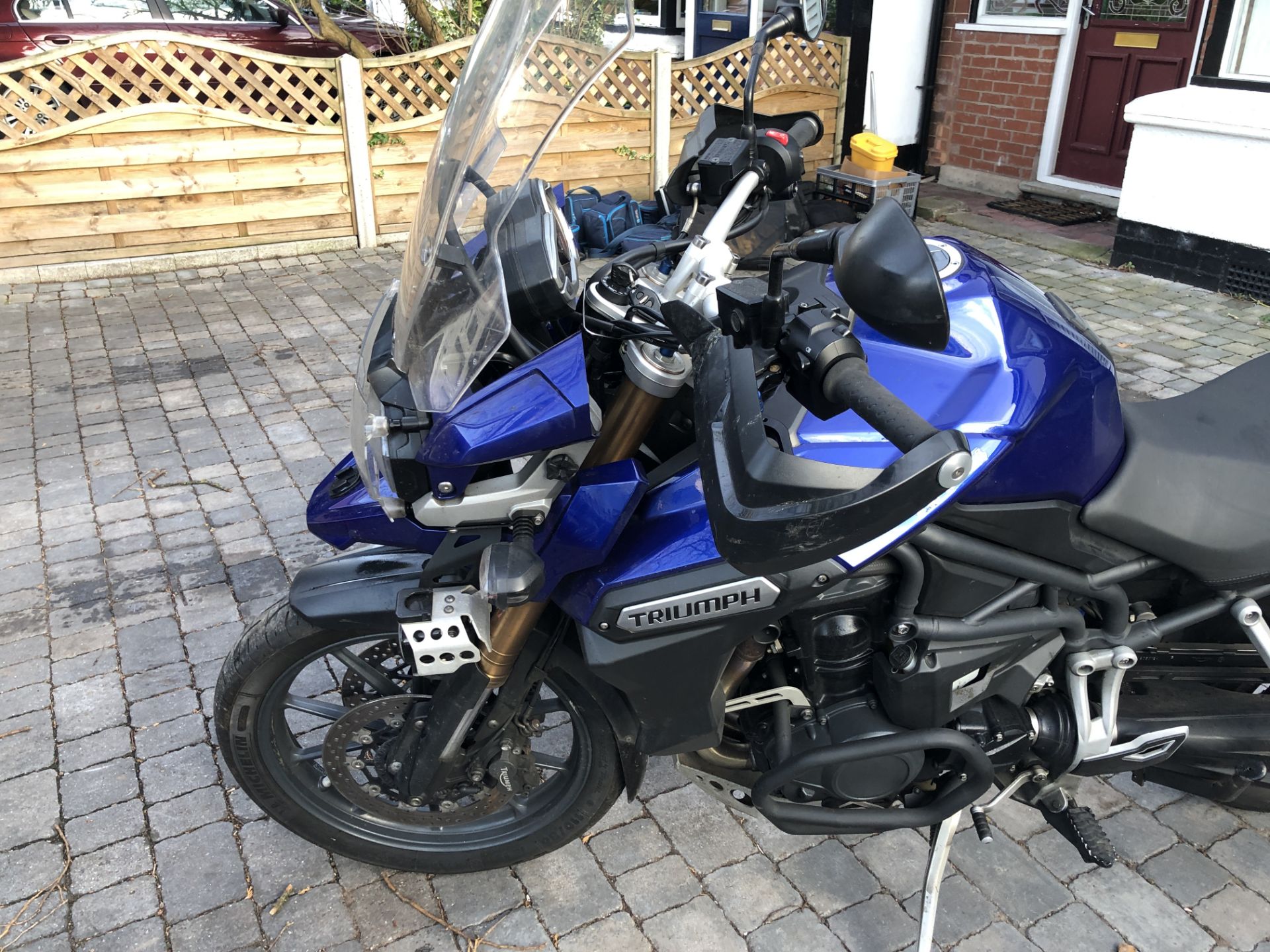 Triumph Tiger Explorer 1215cc, Blue Motorcycle, Registration No. GK12 UHV - Image 20 of 25