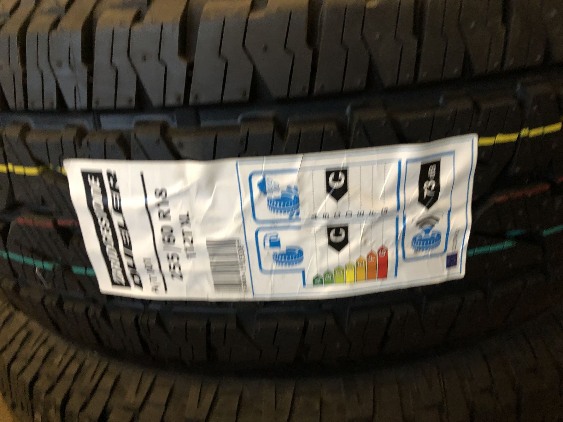 4: Bridgestone Dueler 255/60 R18 112T XL Tyres (Please Note: Items located in Birmingham B6. - Image 2 of 7