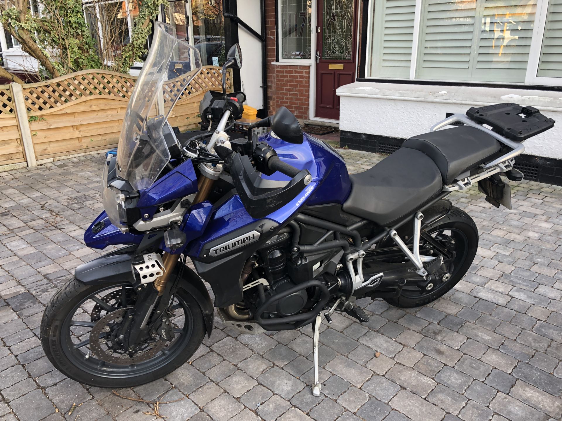 Triumph Tiger Explorer 1215cc, Blue Motorcycle, Registration No. GK12 UHV - Image 7 of 25