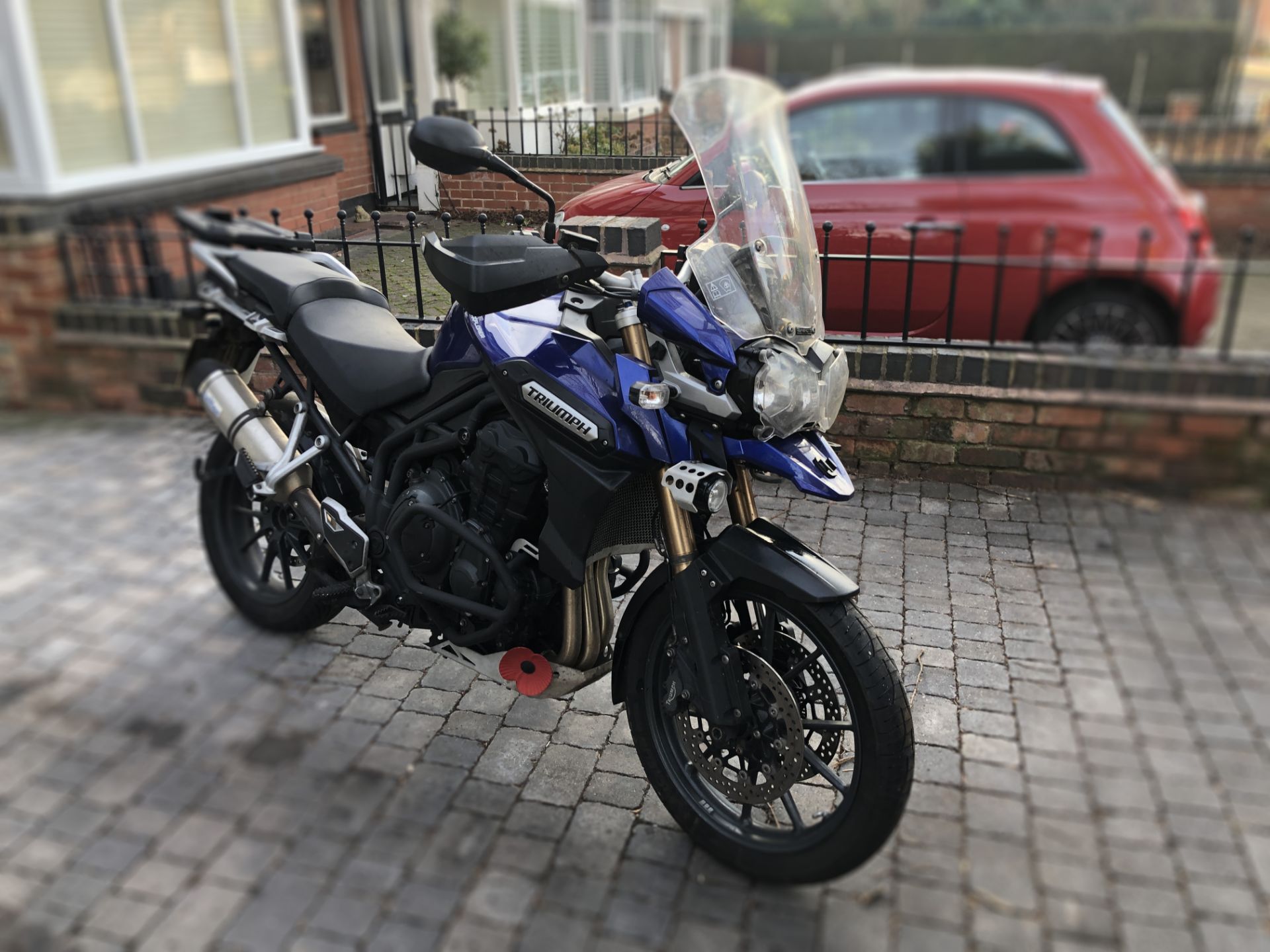 Triumph Tiger Explorer 1215cc, Blue Motorcycle, Registration No. GK12 UHV - Image 2 of 25