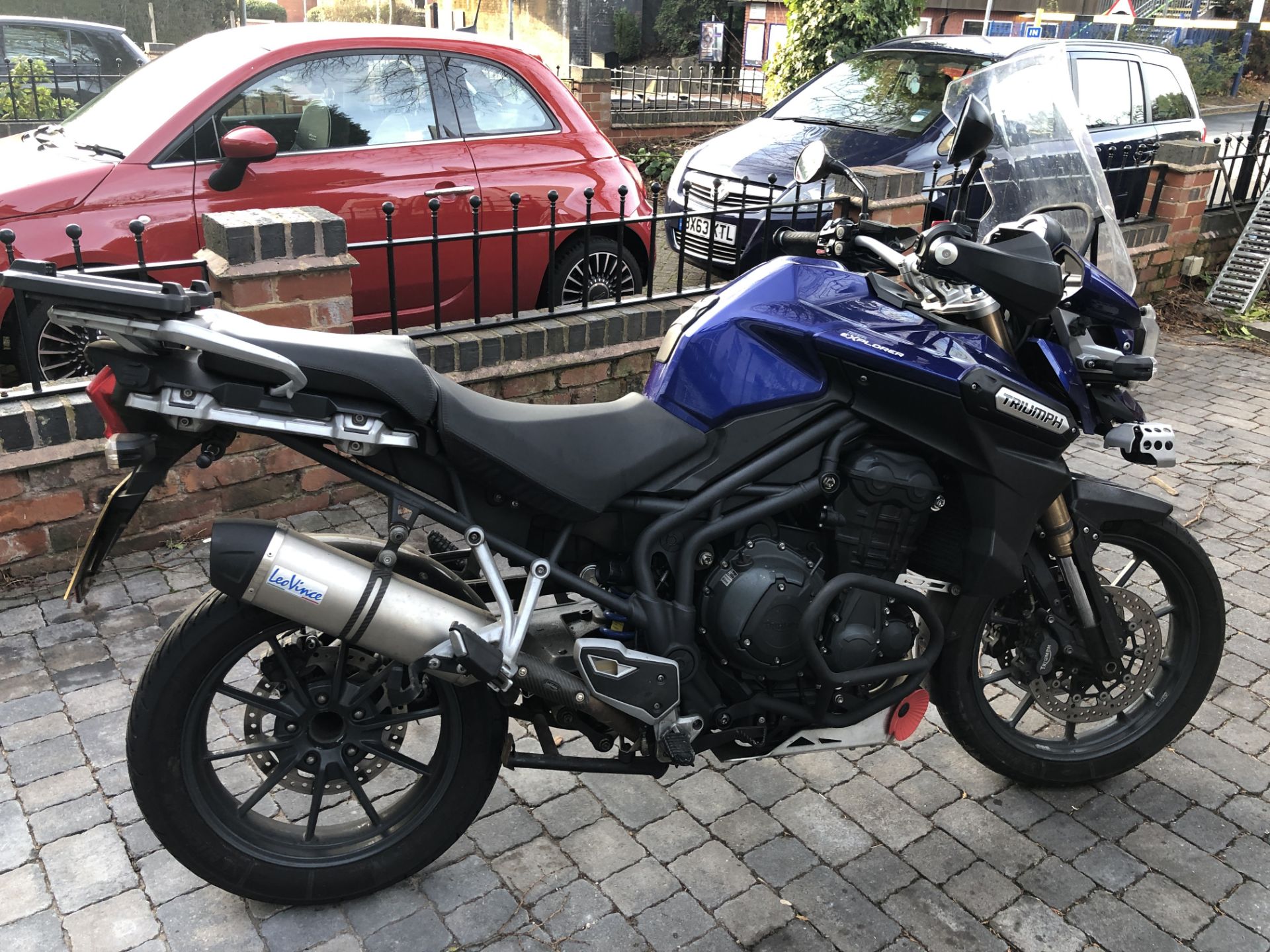 Triumph Tiger Explorer 1215cc, Blue Motorcycle, Registration No. GK12 UHV - Image 3 of 25