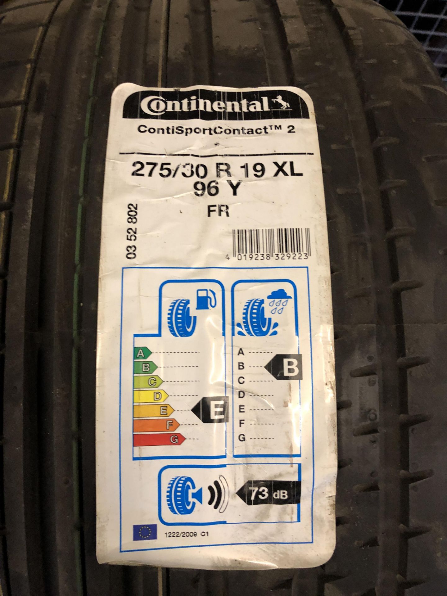 Continental ContiSport Contact tm2 275/30 R 19 XL 96Y Tyre(Please Note: Items located in