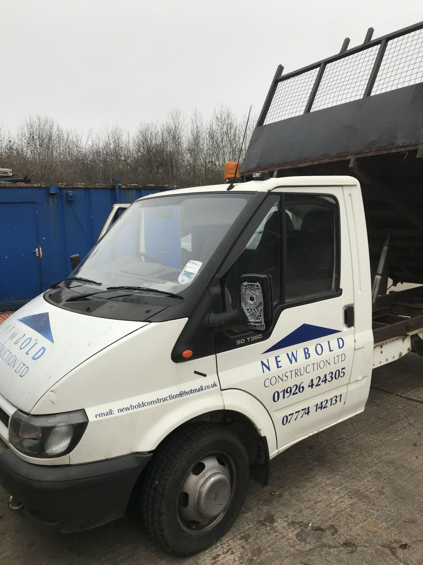 Ford Transit 350 MWB TD Tipper - Image 2 of 2