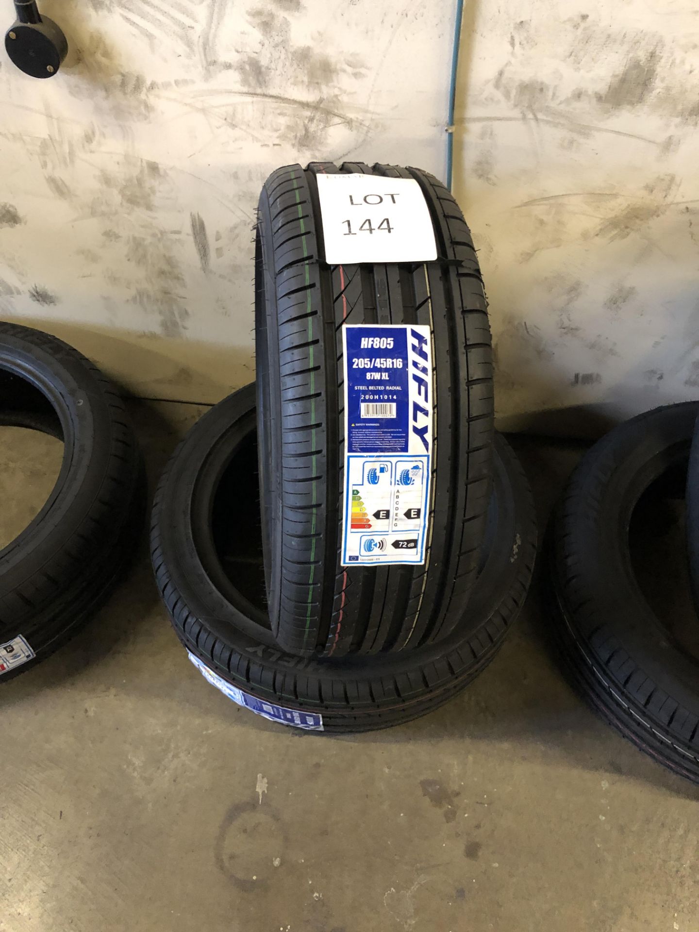 2: Hifly HF805 205/45R16 87W XL Steel Belted Radial Tyres (Please Note: Items located in - Image 2 of 2